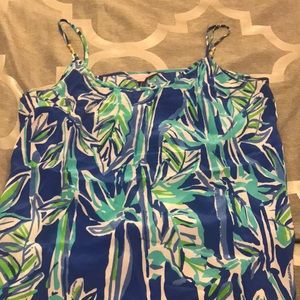 Lilly Pulitzer silk tank